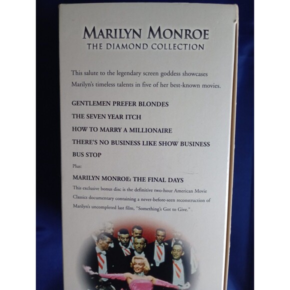 Marilyn Monroe: The Diamond Collection - Collector’S Ed. (Dvd, 2005, 6-Disc Set) - Picture 3 of 10